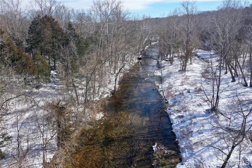 Prime 10 +/- acre tract just outside Potosi off Hwy F on Jackal Road—perfect for building your dream home, mini-farm, homestead, or investment opportunity! This partially cleared, level property features approximately 4 acres of mature woods for privacy, trails, hunting, or timber, plus about 6 acres of open ground ideal for building sites, fencing livestock, gardening, pasture, or expansion.
Enjoy over 500' of frontage on the beautiful, spring-fed Mine A Breton Creek—a serene waterway, wildlife viewing, relaxation, or potential recreational use. 
With NO RESTRICTIONS, you have complete flexibility—no HOA or deed limitations—for residential development, outbuildings, agriculture, livestock, or your ideal rural lifestyle. The open layout, gentle terrain, and multiple building spots blend peaceful country seclusion with convenient proximity to Potosi for amenities, schools, and shopping.
This versatile, unrestricted parcel in desirable Washington County, with creek frontage is ready for your vision—don't miss this rare gem. Schedule your private showing today!