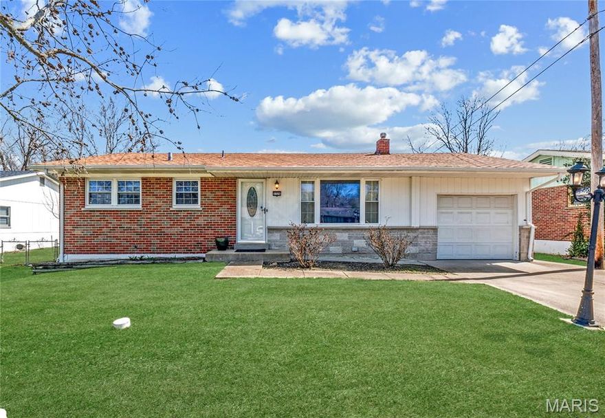 Welcome to 2326 Hennepin Drive and your next home sweet home! The curb appeal will draw you right in to this affordable and adorable ranch style home in Warson Meadows.  Featuring the open floor plan you've been dreaming of with light, bright and flexible living space! Enjoy staying connected with family and friends while preparing your favorite recipes in the well-designed kitchen adjacent to the dining nook and family room. A spacious living room, three roomy bedrooms and renovated bath complete the main level. The open staircase leads to additional lower-level living space with room for whatever your heart desires~ additional family room, home gym and sleeping quarters, a half bath, laundry and ample storage space. Entrance off the family room leads to the great outdoors with a fully fenced, level yard, multiple entertaining spaces~ a deck and two patios with room to play, roam, relax and garden. Seven year old roof will be repaired prior to closing - this is an update. Conveniently located in Pattonville schools, with easy highway access, minutes to shopping, Westport and the airport.