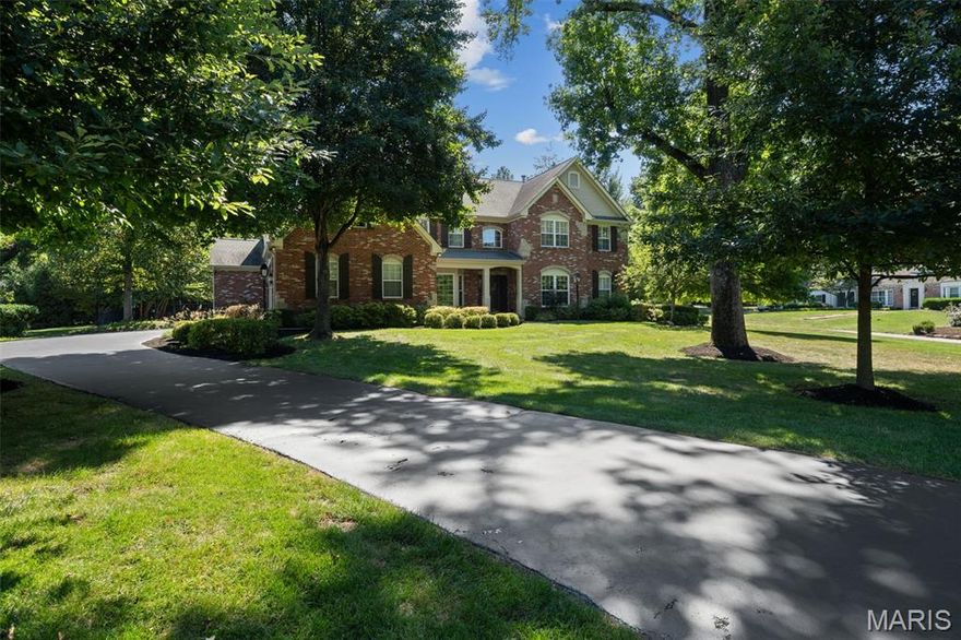 Located in Ladue, Daniel Rd offers an exceptional blend of updated luxury and comfort throughout.  The current owners have meticulously maintained this 5 Bdrm, 5.5 bath home as well as curating the following renovations:  new custom kitchen with high end appliances, new wet bar in great rm with herringbone backsplash, updated powder rm, main floor laundry, refinished flooring, updated staircase with new railing and iron spindles, renovation of lower level, expanding the sq ft to include an entertaining wet bar, updated full bath, gym and so much more.  The private backyard offers renovated spaces to complement the beautiful pool including new and expanded pool decking, patio, firepit, pergola and landscape lighting.  A true oasis.  Main floor primary, cozy family rm with fireplace and so much room to spread out make this a true standout to our market.  Updated HVAC, Ladue schools.