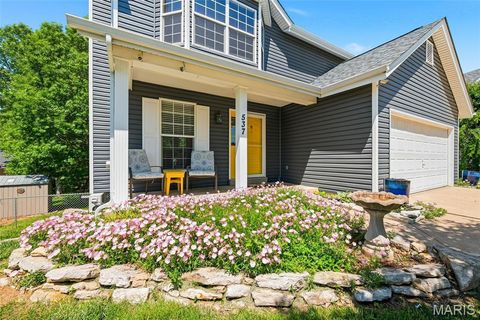 Tiny photo for 537 White Fence Drive, Wentzville, MO 63385 (MLS # 26029880)