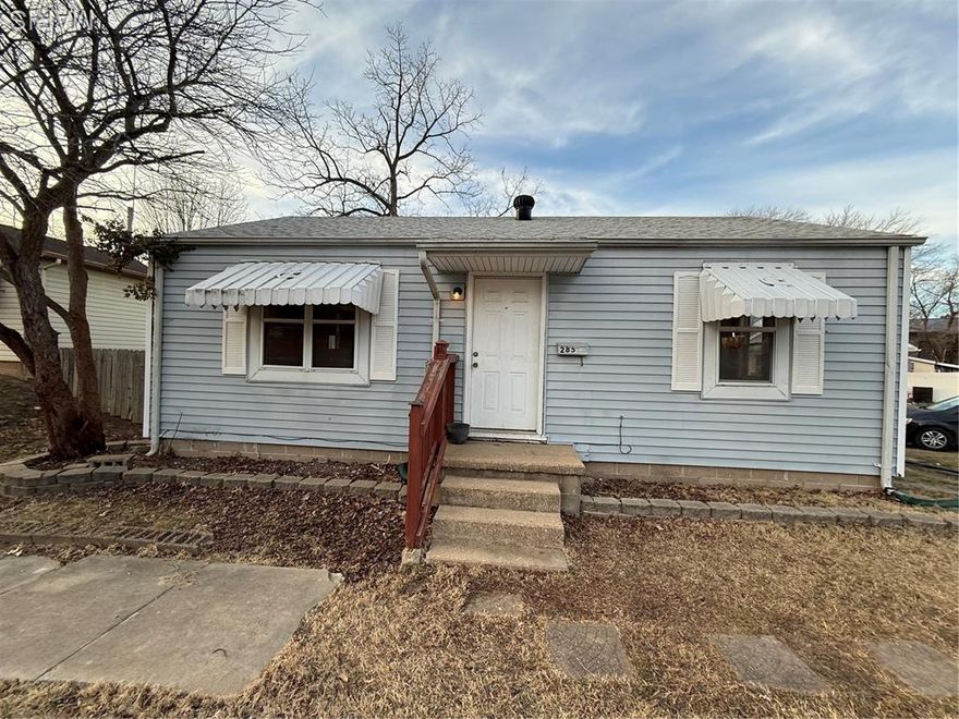 Charming 2 Bedroom Ranch Close to Amenities! Step inside & see the easy-to-navigate floor plan with 2 bedrooms, 1 full bathroom & main floor laundry for everyday convenience. The home features newly sanded & stained wood floors, remodeled bathroom, new laminate flooring, newly painted interior & roof is less than 5 years old.  Washer & dryer are included & the off-street parking can accommodate 2 cars. The single-level layout makes this an excellent starter or downsizing option. Located within walking distance to Main Street's shopping, dining & services, this home offers the ideal blend of comfort & accessibility. Immediate possession available! Schedule your showing today!