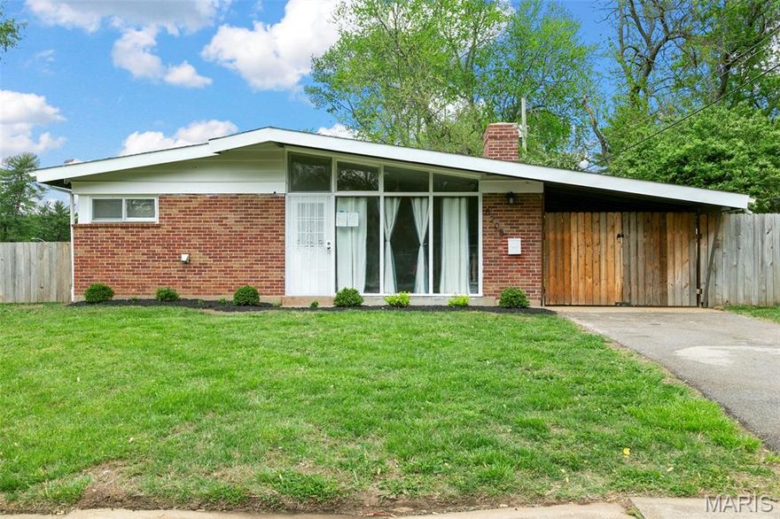 Completely remodeled and full of character, this stunning 3 bedroom, 1 bath home blends modern updates with timeless style. Featuring new plumbing, updated systems, and beautiful modern finishes throughout, this move in ready home offers both peace of mind and design appeal.

The bright remodeled kitchen features sleek white cabinetry, quartz style countertops, designer tile backsplash, and new appliances, opening to spacious living areas with updated flooring throughout and a striking statement fireplace. The fully renovated bathroom showcases stylish finishes, while the bedrooms offer comfortable space and natural light.

Outside, enjoy the charm of the mid century exterior, a covered carport, private fenced yard, and patio space perfect for relaxing or entertaining.

A rare opportunity to own a completely updated home with thoughtful upgrades throughout. Perfect for a first time buyer, downsizer, or investor looking for a turnkey property.

Schedule your showing today.