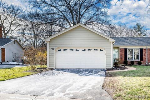 Tiny photo for 709 Turtle Cove, Ballwin, MO 63011 (MLS # 26008702)