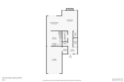 Tiny photo for 1421 Tahoe Valley Court, Ballwin, MO 63021 (MLS # 26024411)