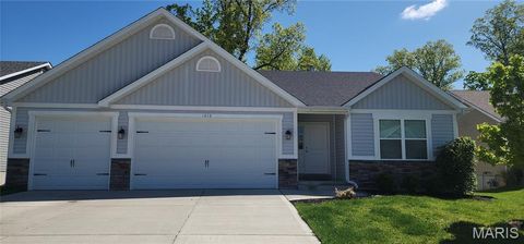 Photo of 1010 Timber Bluff Drive, Wentzville, MO 63385 (MLS # 26026457)