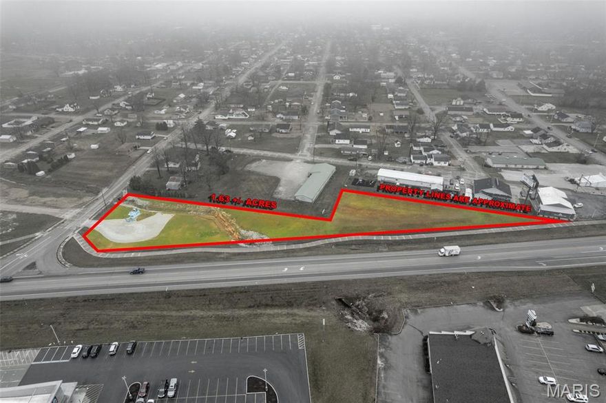 Income-Producing Commercial Investment / 1.63 Acres / High-Traffic Location
Prime opportunity to acquire 1.63 acres of commercially zoned land with an established, income-producing water and ice vending business in a high-visibility, high-traffic corridor. The existing equipment occupies only 16' x 10', allowing the majority of the parcel to remain available for additional development or expansion. The business currently generates approximately $25,000 of net income annually with growth potential. Equipment is modern and in place, providing immediate cash flow from day one. The site is fully improved with water, sewer, and 3 phase electric, including additional hook ups to accommodate three food trucks or other small business, creating additional income opportunities or enhanced development flexibility. There are 6 security cameras on the exterior of the ice machine and 2 on the inside. A very robust system with license plate identification and sound detection. This property offers a compelling combination of passive income, land appreciation, and future development potential, making it ideal for investors seeking stable returns with upside.