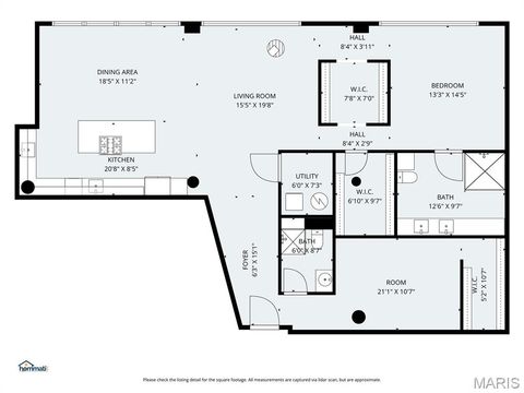 Tiny photo for 1627 Locust Street #902, St Louis, MO 63103 (MLS # 26017355)