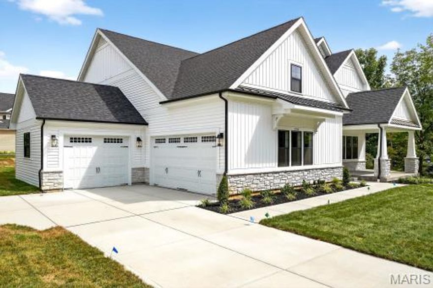 This stunning 5-bedroom, 4.5-bath home just completed and crafted with impeccable attention to detail and top-tier finishes. Enjoy the convenience of a 3-car attached garage and the grandeur of 9' first-floor ceilings with 8' solid core doors. Luxurious hardwood flooring graces the 1st floor and 2nd-floor hall. The gourmet kitchen boasts custom cabinetry, a large island, peninsula counter, Quartz countertops, soft-close drawers, pull-out spice rack, trash pullout, stainless steel appliances, under-cabinet lighting, and a spacious walk-in pantry.
The great room stuns with a 12' beamed ceiling, fireplace, and wine bar with a beverage cooler. Relax in the elegant master suite with a spa-like bath, walk-in closet, adult-height vanities, and standalone tub. Additional features include a 1st-floor mudroom, wood staircase treads, large 2nd-floor bedrooms with walk-in closets, spacious bonus room and a finished lower level with a rec room, bedroom, workout room and bath.