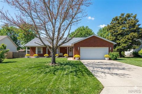 Photo of 853 Mayfair Drive, Belleville, IL 62221 (MLS # 26013366)