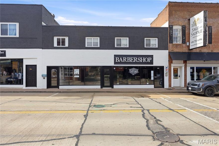 WOW! Outstanding opportunity - great commercial unit with TWO large windows and advertising opportunity on Main Street in Festus! Location, location - right in the center of downtown Festus Main Street with plenty of space. Parking in front of the unit available. Building with easy access, high visibility and surrounded by high traffic count. This unit is ready for your business - could be used as an office, medical space, retail space, studio, storage, salon+++ Endless options! Large lighted parking lot in the back for additional parking for you and your customers. With approx 400sqft this unit offers two rooms, and a bath in the back area. Close to restaurants, bars, post office & other great local businesses! Water, sewer, trash is included in rent. Call NOW