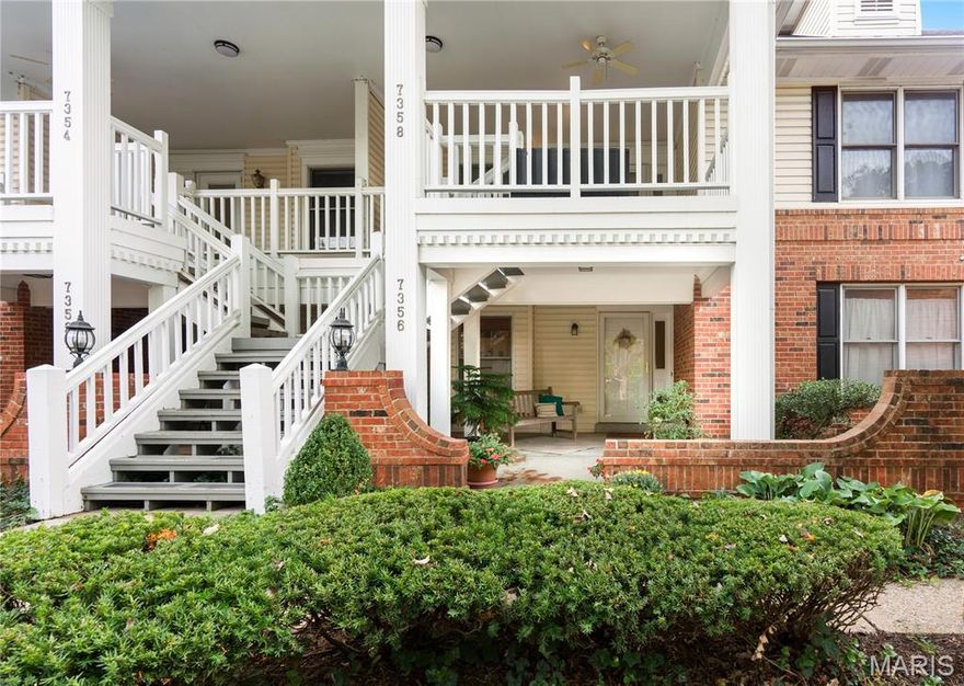 Fantastic new price! Now is your chance to own this inviting ground-level villa in the highly sought-after Villas at Kenrick! Step onto the charming covered front porch—perfect for relaxing with a morning coffee—and into an open, light-filled floor plan designed for comfortable living and effortless entertaining. You’ll find beautiful hardwood floors in the living and dining areas, as well as in the versatile second bedroom currently used as a sitting room featuring a cozy window seat. The spacious living room offers a warm gas fireplace, while the adjoining dining area with butler’s pantry flows seamlessly into the large kitchen—both offering easy access to the inviting deck, perfect for outdoor dining or simply enjoying the peaceful surroundings.
The large primary suite features a bathroom with double bowl vanity, separate tub and shower, walk-in closet, and convenient main floor laundry. A third bedroom and 2nd full bath complete the main level. An open staircase leads to the finished lower level with a second gas fireplace, walk-out to a private patio, and generous storage space. Enjoy the convenience of a two-car garage, a quiet neighborhood setting, and community amenities including a clubhouse and pool. Complex has all new roofs and HOA will be replacing all gutters. Deck and railing were replaced in 2025!

Experience low-maintenance villa living in one of the area’s most desirable locations!