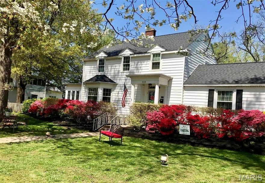 Character and charm abound on one of town's most desired streets! Exquisite, original details remain within the arched openings, built-in China cabinets, marble fireplace, telephone nook, a pocket door and hardwood floors, while modern updates have been made, including a full kitchen remodel in 2018, bathroom updates, laundry room relocation to the main level, new roof in 2020, and mostly new windows throughout. The kitchen has access to both a breakfast room, walk in pantry, and formal dining. Three bedrooms are located upstairs, including the primary suite, with plenty of closet space, an ensuite bath, and guest bath, while the fourth bedroom is on the main level with built-ins, and a powder room. The sunroom is the perfect spot to enjoy your morning coffee or serve as a playroom or office.  The oversized 2 car garage leads to the game room upstairs.  Also included is the unfinished basement, providing storm protection, and an additional laundry hookup, if desired. Additional Rooms: Sun Room