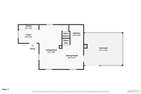 Tiny photo for 125 E Frisco Avenue, Webster Groves, MO 63119 (MLS # 26064709)