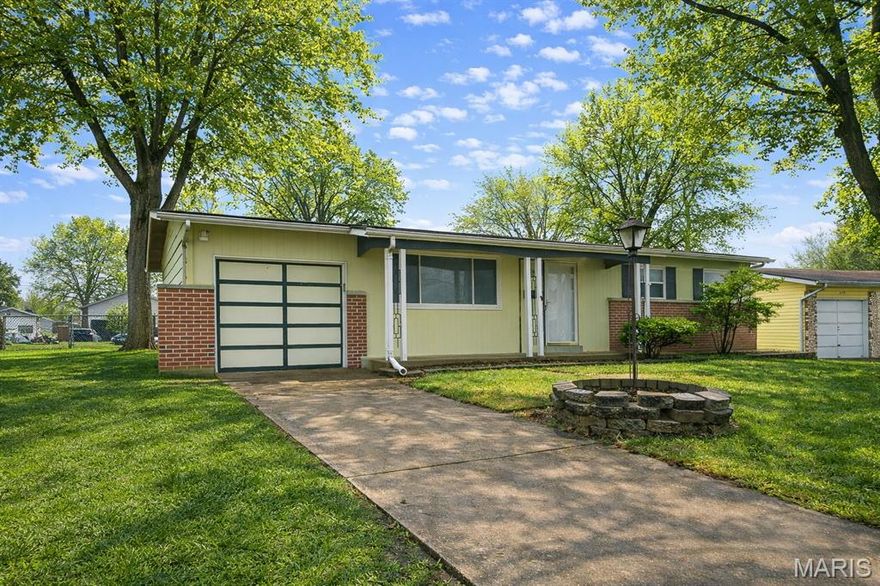 You will love all that this charming property has to offer; great location, lot and neighborhood! Fantastic layout includes, 3 bed rooms, 1.5 baths and 1-car garage. Ideal ranch style home is ready for you! With a spacious and inviting space, the layout makes this one the perfect place to call "HOME". Walk into living room where you will enjoy game night with friends or cozy movie nights with your love, which opens to Kitchen that offers plenty of cabinets for storage, counter space for the cook, enough room for a large table making it the perfect place to hang out and a great space for gatherings! Primary bedroom is large with private half bath, plus 2 additional bedrooms & full bath complete the main floor. Step down to the finished lower level with family room, storage area & laundry room with washer, dryer. Backyard is fenced and level!