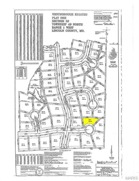 Tiny photo for 0 Westborough Estates (Lot 5), Troy, MO 63379 (MLS # 25006975)