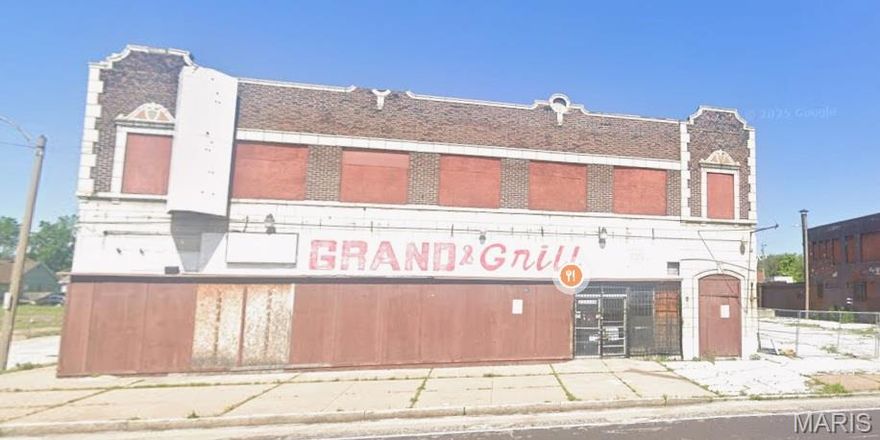 Large building, over 14,000 sf, great space for retail, offices plus many more possibilities.