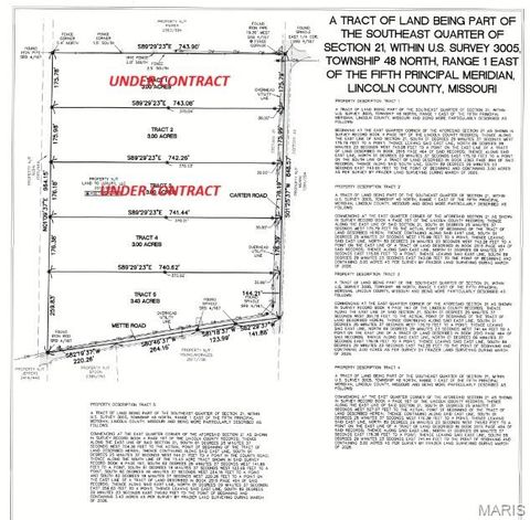 Tiny photo for 4 Mette Rd at Carter Rd Road, Moscow Mills, MO 63362 (MLS # 26009426)