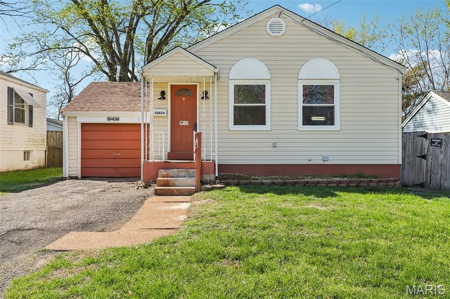 Great opportunity to make this home your own! Welcome to 10426 Driver Ave in Overland—this charming property offers a solid foundation and plenty of potential for the next owner. Built in 1958 and conveniently located near shopping, dining, and major highways, this home is perfect for someone looking to add their personal touch while building equity.

Several key updates have already been completed, including a new roof installed in October 2025 with added leaf guards for low-maintenance living, and updated windows in 2023. The home is equipped with a 200 amp electrical panel, gas furnace, central air, and a water heater approximately 5 years old. The HVAC system has also been recently serviced and cleaned in 2026.

The property features a full basement and offers a great layout to work with as you update and customize to your style. With some improvements, this home has the potential to truly shine. Being sold as-is—don’t miss your chance to turn this into something special!