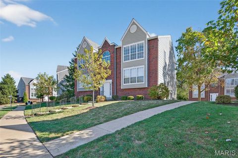 Tiny photo for 1315 Holgate Drive #B, Ballwin, MO 63021 (MLS # 25072440)