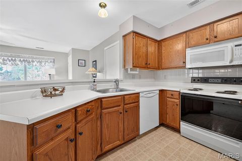 Tiny photo for 1315 Holgate Drive #B, Ballwin, MO 63021 (MLS # 25072440)