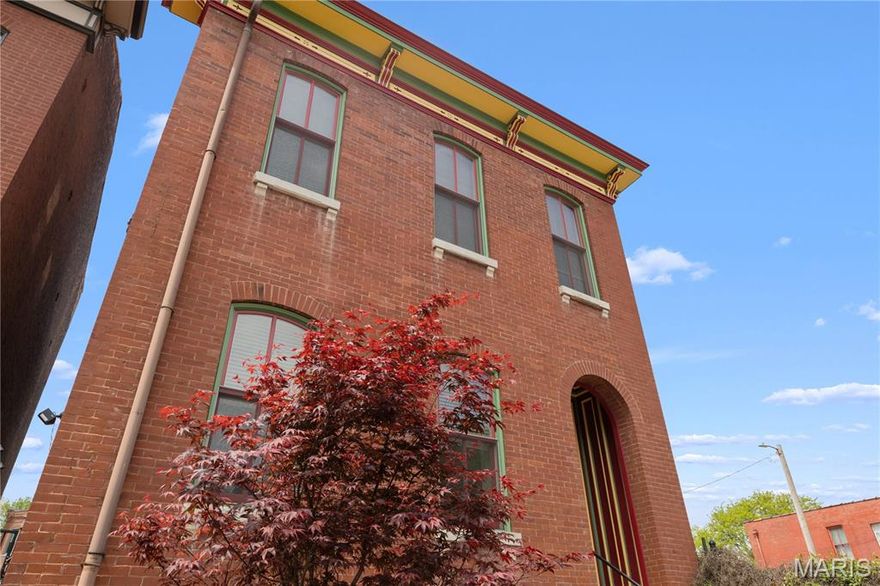 Welcome to the historic community of Soulard, where character runs deep and neighbors become friends. This beautifully restored home delivers everything you need—three bedrooms with ensuite baths, plus two half baths, a finished basement, brand new systems, roof, tuck pointing, and first floor laundry. New garage, new Astroturf for the dogs, and zero surprises. Move in and discover what makes this historic home and community so special.
