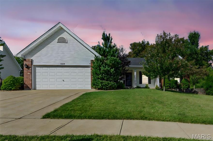 Experience the perfect blend of comfort, style , and function in this exceptional ranch residence located in one of the most desirable subdivisions within the esteemed Fox C-6 School District. Thoughtfully updated and meticulously cared for this elegant home offers three generously sized bedrooms, two full bathrooms, and an expansive open-concept living area anchored by a stunning gas fireplace.- the perfect centerpiece for cozy evenings or sophisticated gatherings. the chefs kitchen is designed for both everyday living and entertaining, featuring abundant cabinetry, ample counter space, and living area. Just off the kitchen is a luxurious four- season sunroom that provides an ideal setting for year round entertaining or quiet relaxation. Step outside to your own private retreat a beautiful vinyl fenced in yard . Recent updates or New Roof , some siding and gutters . Don't miss this opportunity to call this your home.