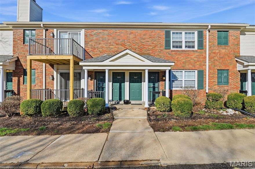 This beautifully updated 2-bedroom, 1-bath garden-style condo offers the perfect blend of comfort, convenience, and low-maintenance living in one of the most desirable central corridors of St. Louis. Ideally located just minutes from Highways 64/40 and 170, you’ll enjoy quick access to shopping, dining, parks, and everything the area has to offer. 

Step inside to discover a bright and inviting layout featuring an updated kitchen with granite countertops, built-in microwave, and spacious pantry, seamlessly flowing into the dining and living areas—perfect for both everyday living and entertaining. The cozy family room is anchored by a fireplace and sliding glass doors that lead to a private front deck, while a second set of sliding doors in the bedroom opens to a rear deck overlooking beautifully landscaped common ground—your own peaceful retreat. The spacious primary bedroom features custom built-in shelving and mirrored closet doors, and the second bedroom offers flexibility for guests, a home office, or additional living space.

Enjoy all the perks of Brentwood Forest living, including pool, clubhouse, tennis courts, and beautifully maintained grounds, with HOA covering water, sewer, trash, and snow removal—making this a truly hassle-free lifestyle.

Whether you’re a first-time buyer, downsizing, or looking for a great investment opportunity, this move-in ready condo checks all the boxes. Don’t miss your chance to own in one of Brentwood’s most convenient and vibrant communities!