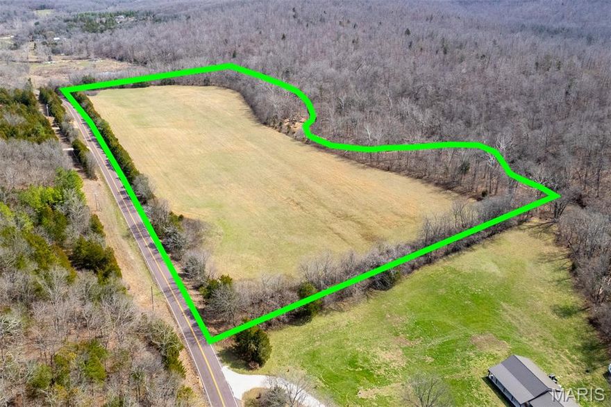 Located just outside Belgrade, Missouri, this beautiful 16.5± acre parcel offers a perfect blend of open ground, natural water, and recreational opportunity. With gently sloping terrain and established hay production, the property is well-suited for continued agricultural use or could easily transition into a small-scale cattle grazing operation. Hazel Creek runs through the land, providing a reliable water source and enhancing the property’s scenic appeal. The mix of open areas and natural cover creates an ideal habitat for wildlife, making it a great choice for hunting or simply enjoying the outdoors. Deer and turkey are abundant in the area, offering excellent opportunities for hunters and wildlife enthusiasts alike. Whether you’re looking for a manageable farm, a weekend getaway, or a recreational tract, this property delivers versatility and natural beauty in a peaceful rural setting also with Mark Twain National Forest nearby the possibilities are endless for hiking, hunting and exploring. Don’t miss the chance to own a slice of Missouri countryside with both productivity and recreation in mind.