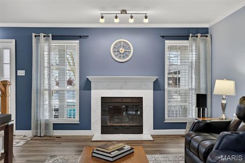 Tiny photo for 1436 Whispering Creek Drive, Ballwin, MO 63021 (MLS # 25079053)