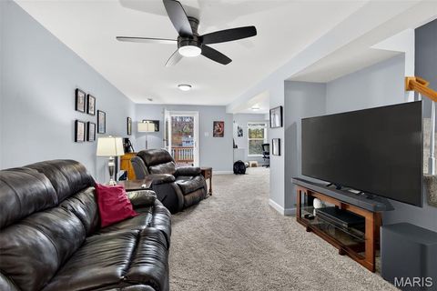 Tiny photo for 1436 Whispering Creek Drive, Ballwin, MO 63021 (MLS # 25079053)