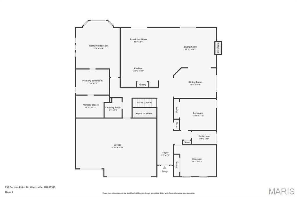 Wentzville, Missouri 63385, United States, 4 Bedrooms Bedrooms, ,3 BathroomsBathrooms,Residential,Pending,124205