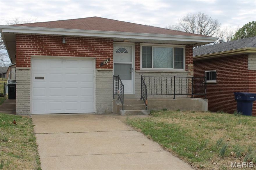 CUTE bungalow style South City charmer. This one will go fast! Located close to highways and shopping, level back yard and in the heart of the city-7428 Morganford is ready for you to rent. Enjoy the city amenities in this 2 bed 1 bath home which includes a 1 car garage and light neutral finishes.