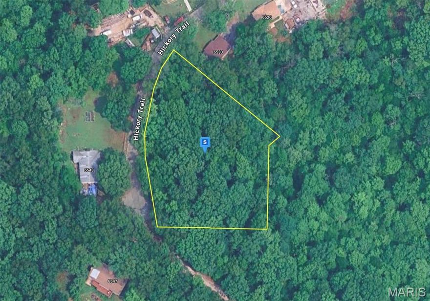 Please note- seller has lowered the price several times and are now firm at the asking price. Tucked away in the House Springs Heights subdivision, this 1-acre double wooded lot is located on a quiet cul-de-sac and offers a great opportunity to build your future home. Public water is available, with septic required. The natural slope makes it well suited for a walkout basement, basement-level garage, and a deck off the main level of a one- or two-story home. Enjoy a peaceful, wooded setting while remaining just a short drive from dining, shopping, schools, and entertainment, with convenient access to Highway 30, Gravois Bluffs, and nearby schools.
