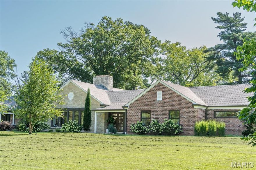 * ONE OF A KIND SPECTACULAR!! * Words cannot describe what all you will find here on this private 5 acre oasis on the golf course. Your own private pool & cabana, 20 x 40 metal outbuilding, brand new septic system, courtyard style patios with seating, in law quarters has private entrance and covered patio, splendid landscaping and whew! There is way more! All this with a beautifully updated 3765 sq ft home with so many amenities there’s no room to name them all here, But here’s a few… welcoming 7x10 beautiful front entry, spacious rooms through out, primary bedroom boasts 13x8 walk in closet and 7x6 en-suite walk in marble shower along with its own patio plumbed for hot tub, 2nd & 3rd bedrooms share huge cedar walk in closet, chef’s delight kitchen with so much space, custom cabinetry, quartz tops, stainless appliances,  built in fridge, grand island which flows to open dining and living areas with 2 fireplaces, sitting area, butler’s pantry/laundry room and 10x10 mudroom with desk area at back entry, finished recreation area in lower level with retro look dry bar and 1/2 bath and great storage rooms. This is definitely a Must See home package as pictures can’t even do it justice as good as they are! End of the road setting brings you home to serenity. Only one other home nearby on this private road.  Call for your private tour, it’s a pleasure to show you!