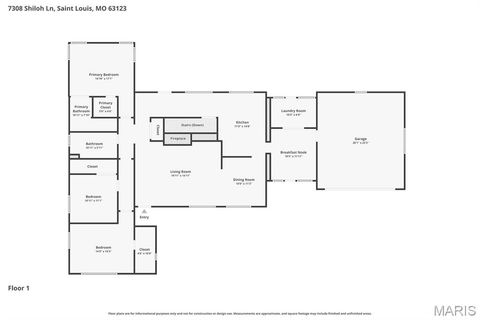 Tiny photo for 7308 Shiloh Lane, Affton, MO 63123 (MLS # 26024338)