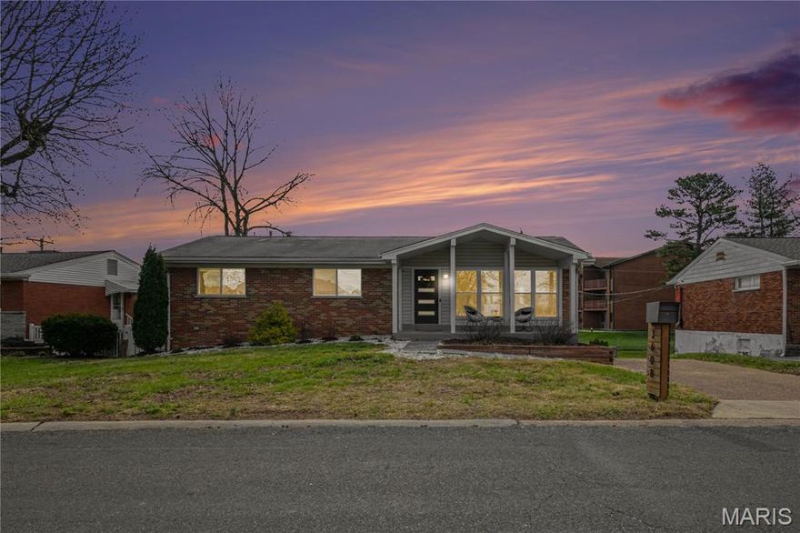 You will love the vibe of this Classic Mid-Century Modern home. Spacious Living Room, Rich Job-Finished Hardwood, Custom Eat-in Kitchen, Separate Formal Dining, & Family Room with Beamed Vaulted Ceiling all give this home distinction & style. Kitchen has furniture quality cabinets with soft close doors, granite counters, stainless appliances & Counter Height Breakfast Bar. New carpet in Family Room, and fresh paint throughout main floor. Three bedrooms including Primary Suite with newly tiled ensuite bath. Open Floor Plan provides perfect flow for entertaining or everyday living. Walk out lower level has large finished Bonus Room with natural light, and access to stamped concrete patio & tuck-under garage. Fridge, Washer, & Dryer to remain.