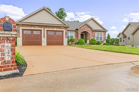 Tiny photo for 647 Alsace Drive, Pevely, MO 63070 (MLS # 26031062)