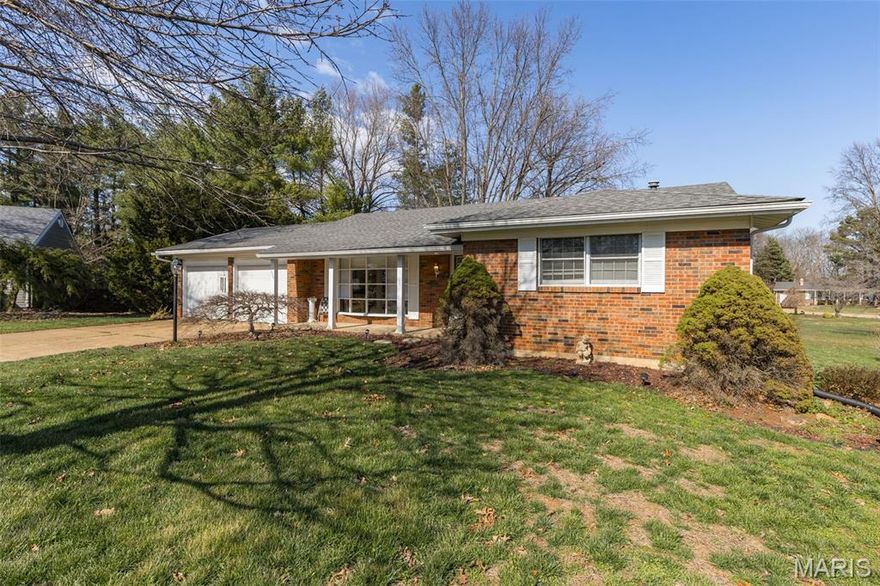 Welcome home to this charming 4-bedroom, 2-bath brick beauty nestled in Holiday Park Subdivision! Step inside to find multiple inviting living spaces, including a cozy family room with a gas fireplace—perfect for relaxing evenings or entertaining guests. The living room flows seamlessly into the dining area, creating an open and welcoming gathering space. The kitchen is efficiently designed and opens directly into the sunroom, filling the home with natural light and offering the perfect spot for morning coffee or quiet afternoons. With four spacious bedrooms, this home provides flexibility for family, guests, or a home office. An unfinished basement offers abundant storage and future potential—ideal for creating additional living space, a workshop, or hobby area. Solid brick construction, a thoughtful layout, and a warm neighborhood setting make this home a wonderful opportunity you won’t want to miss. Schedule your private showing today!