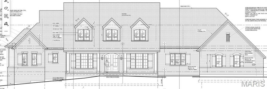 Here is an opportunity to live in a new traditional style Luxury Home in Ladue Schools.  We are proud to present this stunning new home that sits perfectly on a private 3/4 acre lot on one of the most private streets in Olivette locaed minutes from Stacy Park and Old Bonhomme School and In the award-winning Ladue School District.  This home is designed for elegant everyday living and effortless entertaining, and offers approximately 4,600 sq. ft. of luxury living space plus an additional 1,200 sq. ft. in the finished lower level. Highlights include:10-ft ceilings on main floor and 8-ft doors, Two fireplaces, Hardwood flooring throughout main living areas, Covered porch, High-efficiency 14+ SEER cooling systems.  You can aaalways expect exceptional craftsmanship, fine finishes, and attention to detail throughout the home from this company.  Construction begins December 2025 with completion expected Fall 2026