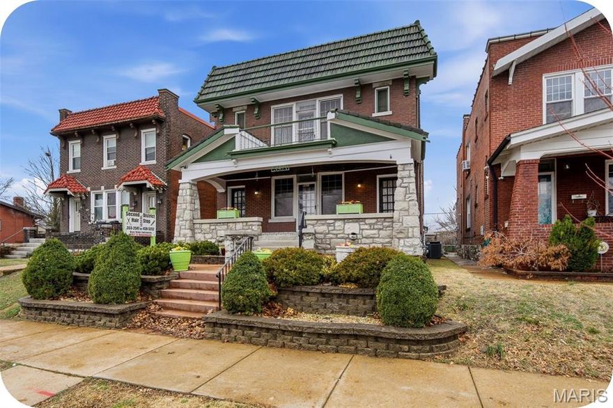 Welcome to this Princeton Heights beauty. You will be smitten at the curb. Property has been meticulously maintained for 30+ years.  You will note all the love and care this property has been given immediately. Building is 3382 sq feet total! Units are ~1691 sq ft per unit!!! So rare!!!  These units are HUGE!  You will walk in and note ALL charm you see in our city bungalows: Wood floors, fireplace, stained glass windows, wood trim, butler pantry etc.  ALL the rooms are so BIG.  Two bedrooms and a HUGE bonus room off the main bedroom.  Updated bathrooms and kitchens.  All appliances stay belonging to the landlord. Upstairs unit available for owner occupants.  Occupancy has been passed.  Lower level has a salon,  finished area and a 1/2 bathroom and bonus room. Princeton Heights is home to Onesto's, Pizzeria Tivoli, Zoomies, And Jovick Brothers Burgers! Back yard is fenced. Composite deck off 1st floor.  2nd floor has balcony with newer roof. 2 car garage and 1 off street parking available for 2nd floor- SWEET!  Regarding systems: Roof 8-10 years old, Upstairs HVAC New Nov 25', Composite deck off 1st floor, stamped concrete, sewer and stack replaced with PVC. Come quick. Duplexes this big & in this condition are rare!