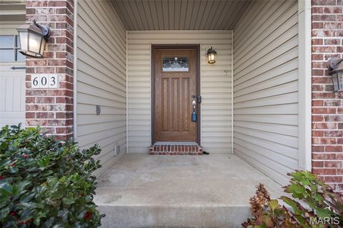 Tiny photo for 603 Giotto Court, Wentzville, MO 63385 (MLS # 26000384)
