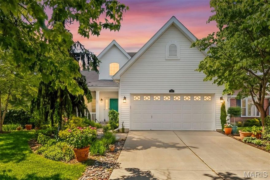 Welcome to 132 Towergate Drive in the highly sought-after Wyndgate Village subdivision in Lake St. Louis. This beautifully maintained 1.5-story home offers 3 bedrooms, 2.5 bathrooms, nearly 2,000 square feet of living space, a desirable corner lot location, and incredible curb appeal shaped by a master gardener’s intricate landscaping. From the carefully designed exterior to the peaceful backyard setting, this home offers charm inside and out.

Inside, you’ll find an inviting layout with a two-story entry foyer, a cozy living room fireplace, and a spacious loft that provides the perfect flex space for a home office, playroom, or additional sitting area. The kitchen offers plenty of cabinet and counter space, a pantry, and a functional layout that makes everyday living and entertaining easy.

Step outside to enjoy the composite deck overlooking the private backyard with mature landscaping, creating a beautiful outdoor space to relax or gather. The attached 2-car garage and full unfinished basement provide plenty of storage and future finishing potential.

Located in the award-winning Wentzville School District and just minutes from shopping, restaurants, parks, and major highways, this home combines comfort, convenience, and a standout location in one of Lake St. Louis's most desirable neighborhoods.