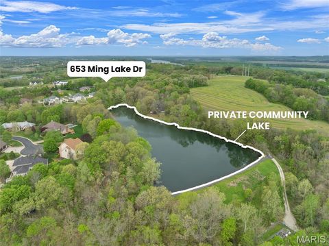 Tiny photo for 653 Ming Lake Drive, Washington, MO 63090 (MLS # 26030085)