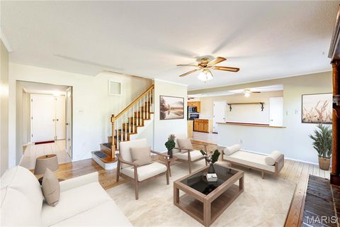 Tiny photo for 707 Bitterfield Drive, Ballwin, MO 63011 (MLS # 25072930)