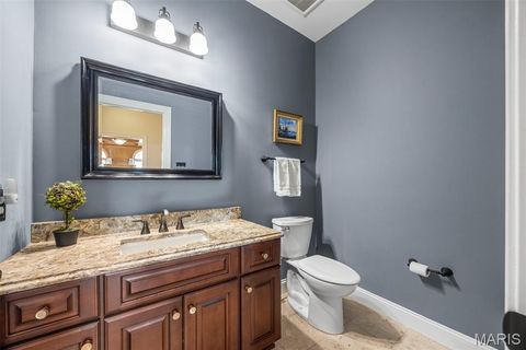 Tiny photo for 2021 Brook Hill Court, Chesterfield, MO 63017 (MLS # 25069021)