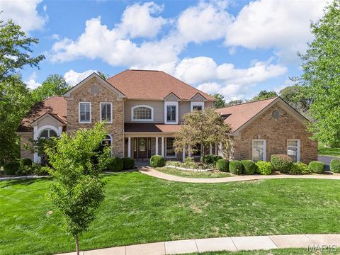 Tiny photo for 2021 Brook Hill Court, Chesterfield, MO 63017 (MLS # 25069021)