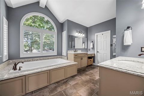 Tiny photo for 2021 Brook Hill Court, Chesterfield, MO 63017 (MLS # 25069021)