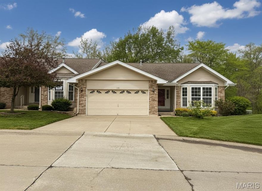 Welcome to the newly renovated 904 Palmer Court in the highly sought-after, community-driven Lake St. Louis! This beautiful villa offers the perfect blend of comfort, space, and low-maintenance living.

The main level features a spacious 15’ x 15’ primary suite with two closets and a private ensuite bath complete with a jetted tub, separate shower, dual sinks, and a linen closet. Just off the living area, unwind in the bright 17’ x 9.5’ sunroom overlooking mature trees with a peaceful side view of Hole 15 of the golf course.

The finished lower level includes two additional bedrooms, a full bath, and a large family room with a cozy gas fireplace and walkout access to a private patio. An additional family room upstairs with its own gas fireplace provides even more flexible living space.

This home is loaded with updates, including under-cabinet lighting in the kitchen, new flooring, and fresh paint throughout. There are too many upgrades to list — come see this stunning villa for yourself!

Don’t miss this incredible opportunity — priced to sell!