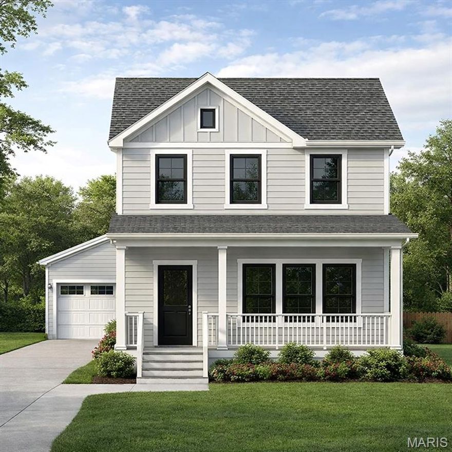 Here's a great opportunity to work with Rombach Homes, the builder of your new home with their custom details from the ground up. This .16 acre lot is being developed with your 2-story home which has 2,500 sf above grade, plus a 700 sf finished lower level with living room, bedroom and full bath along with a detached 2 car garage. Pella black windows, gas fireplace, stainless appliances, commercial gas range and gourmet kitchen with quartz counter tops are just some of the many attributes to this home. The builder is ready for your finishing choices to make this new custom home yours. Conveniently located near The Magic House, schools, shopping and just a walk away from Fillmore Park.