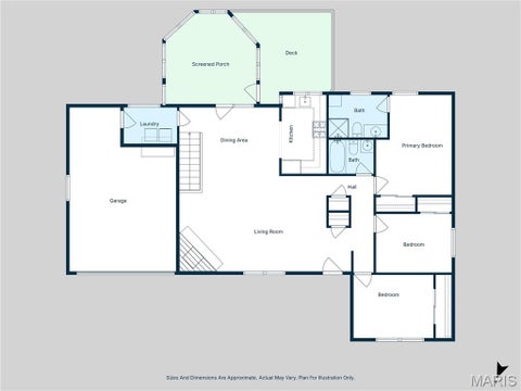 Tiny photo for 7138 Shady Hill Drive, St Louis, MO 63129 (MLS # 26037824)